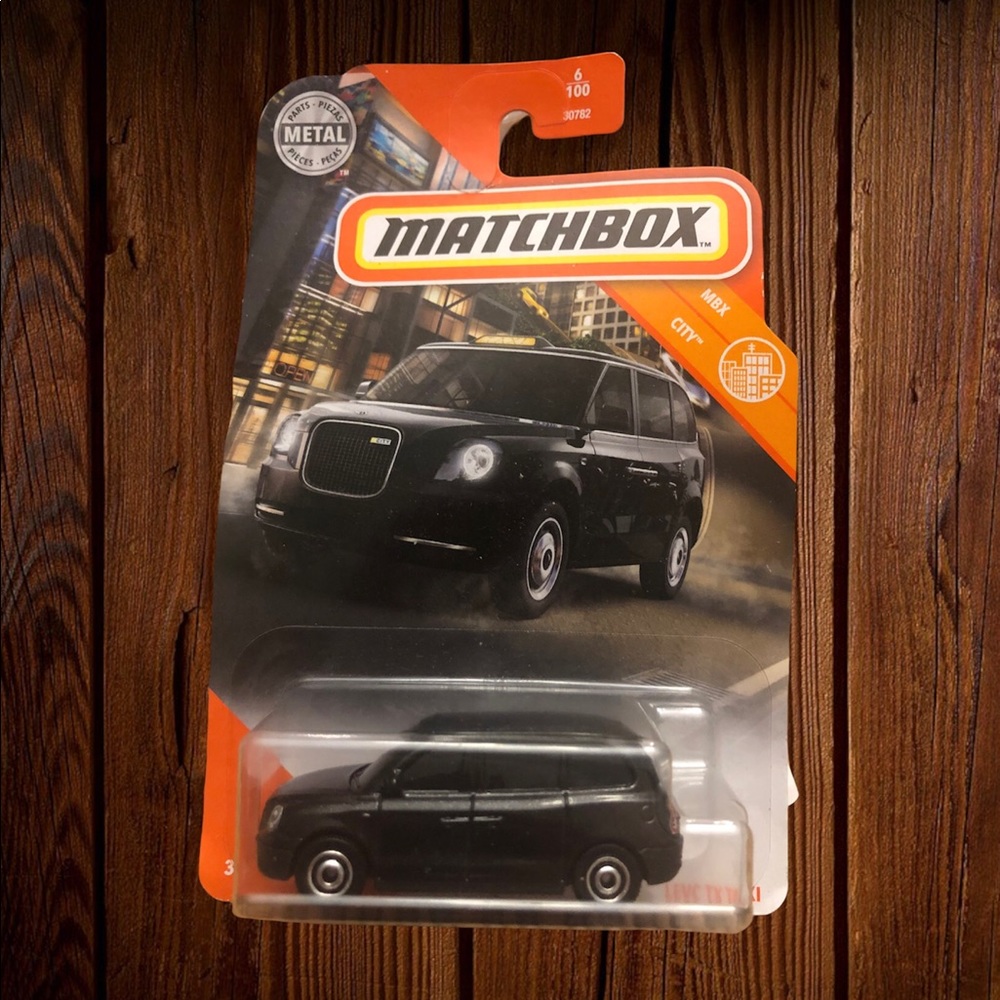 2020 Collectible NWT Matchbox LEVC TX Taxi #6/100 [Black] MBX City